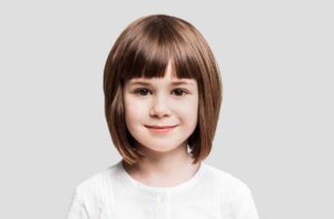 Kid’s hair cut for girl
